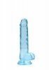 Realistic Dildo with Balls - 7/ 19 cm